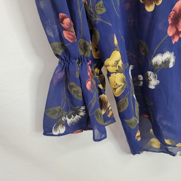 Victoria’s Secret 90’s Vintage Ruffle Floral Top - Picture 9 of 13